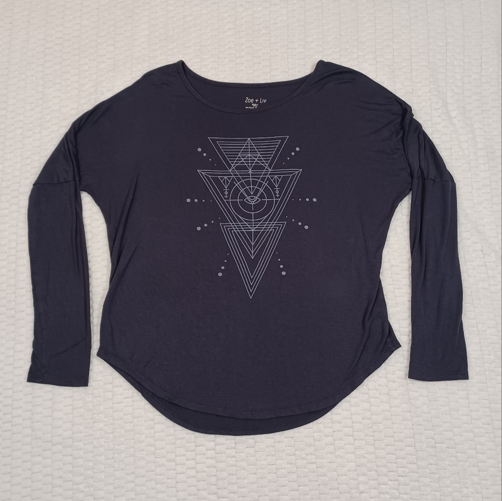 Zoe + Liv Long Sleeve Top